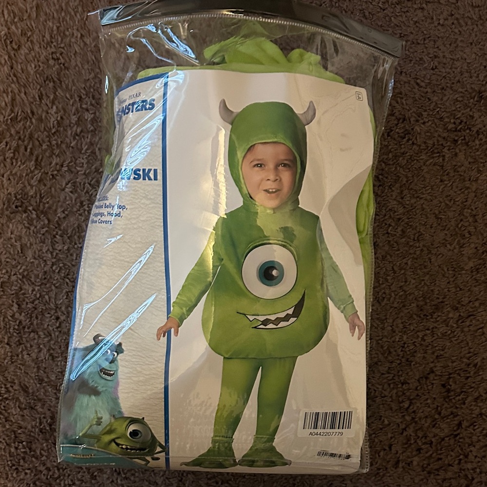 Spirit Monsters Green Kids Costume
